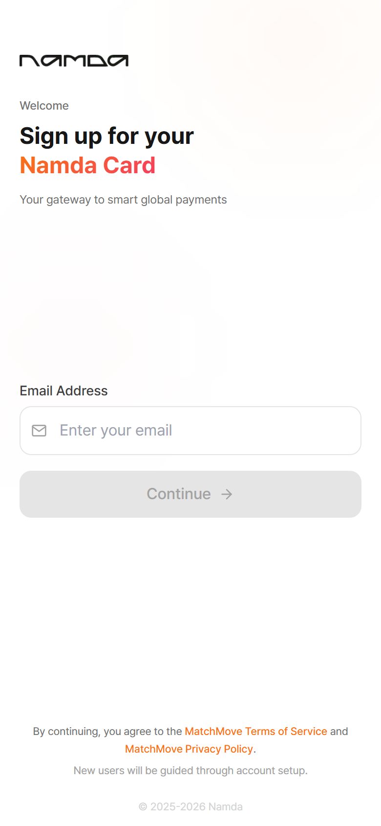 namdacard.com 첫 화면